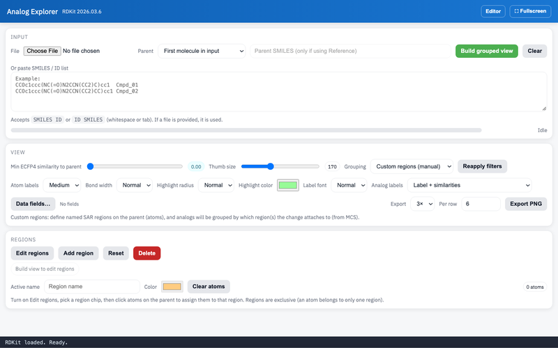 Screenshot of Analog Explorer
